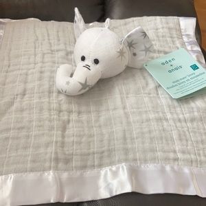 Muslin baby  security blanket